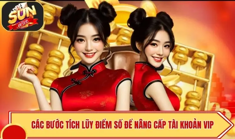 SUNWIN VIP Có Gì - Khám Phá Đặc Quyền Thượng Lưu Nhận Quà Lớn 4 Các bước tích lũy điểm số để nâng cấp tài khoản VIP