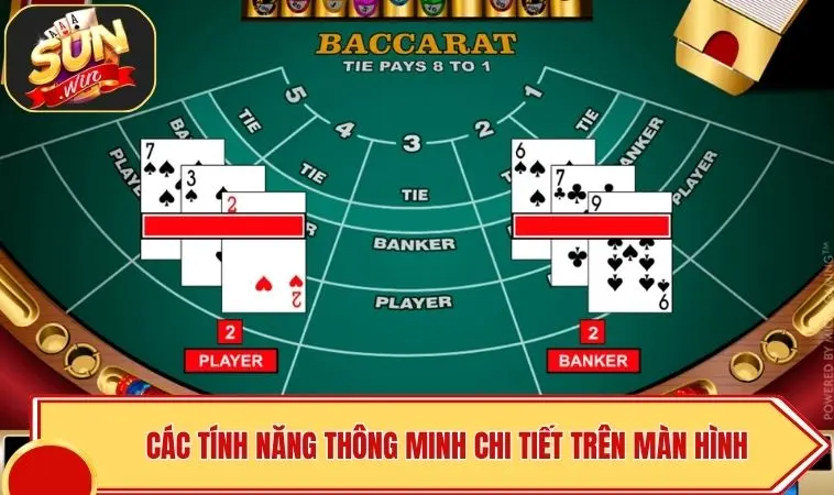 Live Baccarat SUNWIN | Đỉnh Cao Trực Tiếp - 0 Lỗi Kết Nối 3 Các tính năng thông minh chi tiết trên màn hình