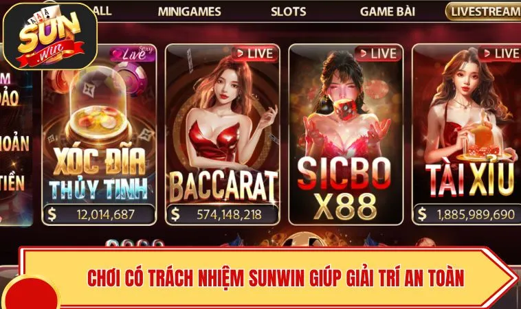 Chơi Có Trách Nhiệm SUNWIN 1 Chơi có trách nhiệm SUNWIN giúp giải trí an toàn