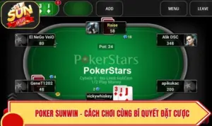 Poker SUNWIN – Cách Chơi Cùng Bí Quyết Đặt Cược Hiệu Quả
