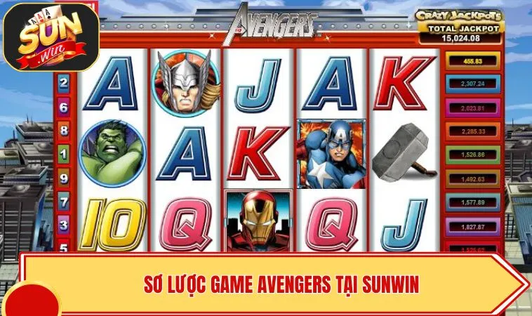 Avengers SUNWIN – Phiên Bản Slot Game 2026 Cực Chất 2 Sơ lược game Avengers tại SUNWIN