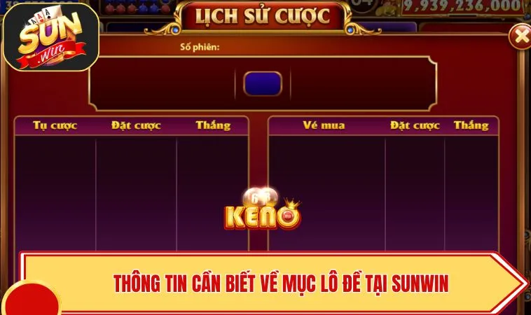 Lô Đề SUNWIN – Tổng Hợp Các Hình Thức Dự Đoán Số 2 Thông tin cần biết về mục lô đề tại SUNWIN